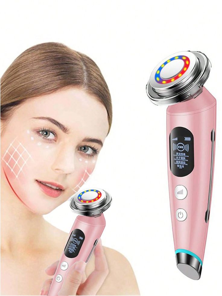 Appareil massage facial EMS lifting électrostimulation anti-âge